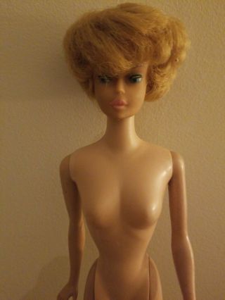 Vintage Tm Midge 1962 Barbie 1958 By Mattel Patented Bubble Cut Doll,  Japan