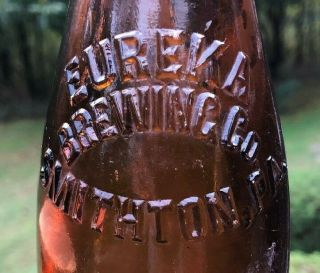 Rare Antique Eureka Brewing Co.  Smithton Pa (stoney 