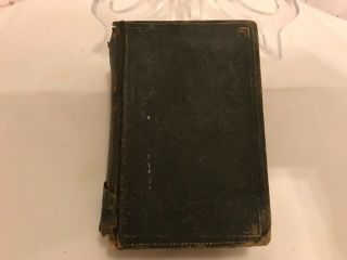 Antique Vintage German Bible - York 1881 Verlag Von Wilhelm Radde