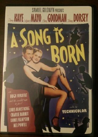 A Song Is Born Dvd Out Of Print Rare Danny Kaye / Howard Hawks Oop
