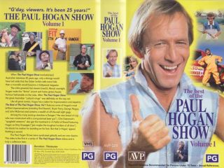 Paul Hogan Show The Best Of Volume One Vhs Video Pal A Rare Find