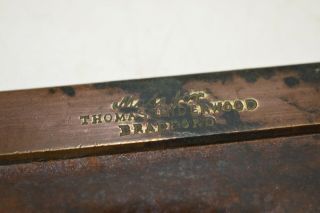 L5095 - Antique Brass Back Saw Split Nut - Made for Thomas Underwood Bradford 10 