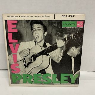 Elvis Presley 45 Epa 747 (g2wh - 1854) - 11s 1956 Vinyl Record Very Rare