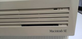 Rare Apple Macintosh SE 1986 M5011 20SC HarDrive Vintage Fully Functional 3