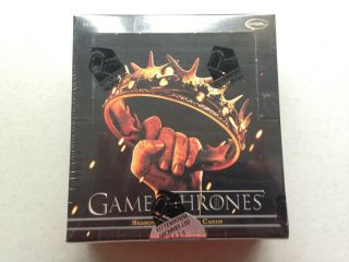2013 Rittenhouse House Game Of Thrones Season 2 Hobby Box Rare High