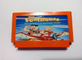 Flintstones The Surprise At Dinosaur Peak - Mega Rare Famicom Nes Cartridge