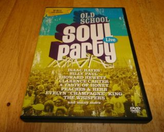 Old School Soul Party Live (dvd,  2005) Rare Concert Peaches & Herb Patti Labelle