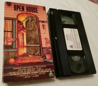 Open House Vhs Rare Video 1987 Horror Slasher Adrienne Barbeau Joseph Bottoms