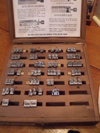 Kingsley Hot Foil Machine Type Letters Font 36pt Keynote (caps) - Rare