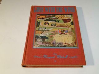 1940 Gone With The Wind - Margaret Mitchell Motion Picture Edition Rare