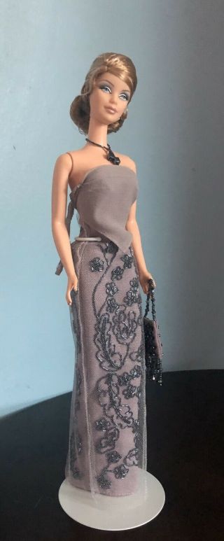 Rare Mattel Collectible Loose Fashion Fever Pop Barbie Doll With Stand Armonte