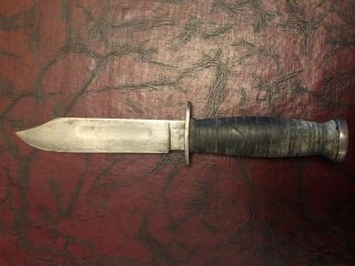 Kinfolks Vintage Fixed Blade Knife Pre 1932 Rare