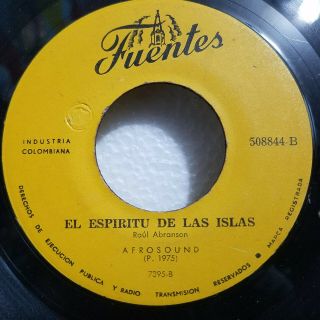 Afrosound El Espiritu De Las Islas Latin Funk Very Rare 101 Listen