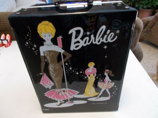 Vintage Barbie Carrying Case Double Ponytail 1962 Complete With No Cracks