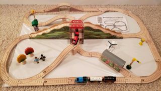 Thomas Wooden Railway Rare Mountain Tunnel Set Complete Orig Excllent