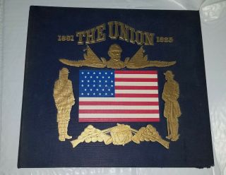 Rare Civil War Album Set - 1861 - 1865 The Union - Columbia