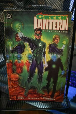 Green Lantern The Road Back Dc Tpb Rare Oop Hal Jordan Guy John Guardians