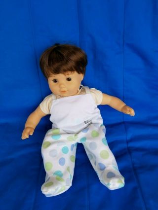 American Girl Bitty Baby Twin Boy Doll Brunette Retired Rare Ag