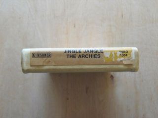 The Archies JINGLE JANGLE 8 Track Tape 1969 P8KO - 1004 w / art slipcase Rare HTF 3