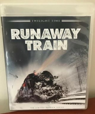 Runaway Train Bluray Twilight Time Rare Oop