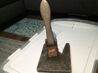 Rare 1950s Vintage Schlitz Beer Old Stand - Up Opener For Flat Top Beer Can