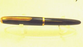 Rare Vintage Faber - Castell Osmia 663 B Fountain Pen Rare 14ct Gold Nib