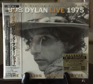 Bob Dylan - The Rolling Thunder Revue,  Digipak Japan 2cd Dvd Sicp - 293 5 Oop Rare