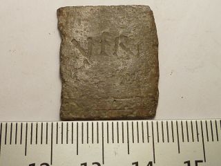5426 Bronze Part Of A Roman Legionary / Military Diploma; Ancient