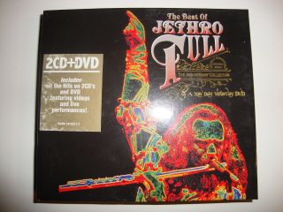 Rare Jethro Tull - The Best Of 2cd & Dvd Deluxe 25th Anniversary Edition 2 Cd
