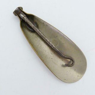 Antique Silver - Plated Folding Shoe Horn And Button Hook