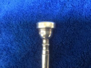 Vintage Bach 1 1/2c Trumpet Mouthpiece With Vertical Fraction Rare