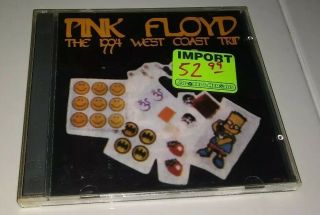 Pink Floyd The 1994 West Coast Trip 2cds Very Rare Oop