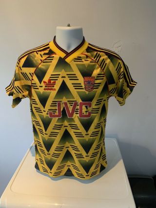 Arsenal Ultra Rare 1991/93 Away Shirt Bruised Banana 34/36