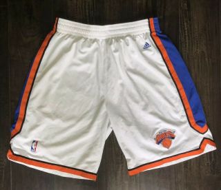 Rare Vintage Adidas York Ny Knicks Basketball Shorts Size Ewing Starks Xxl