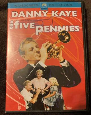 Danny Kaye In The Five Pennies (dvd Rare Oop
