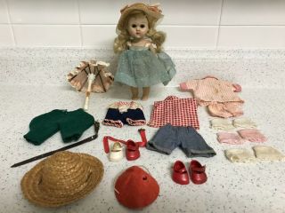 Vogue Ginny Doll and Clothes,  Vintage 1950 ' s. 2