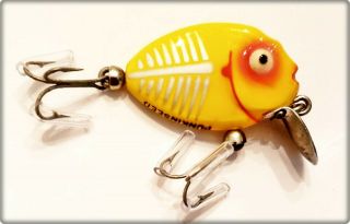 Heddon 380 Tiny Punkinseed Spook Lure Yellow Shore
