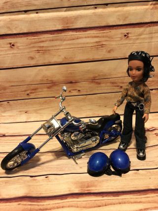 Bratz Boyz Electronic Motorcycle & Cade Doll
