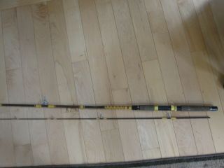 Vtg Ted Williams Tournament Model 6’ 6 " Spinning Rod - 2 Piece Model 779.  30253