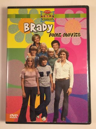 Brady Home Movies (dvd,  2000) Rare Oop W/ Insert,  Brady Bunch,  Rhino
