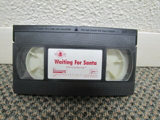 VHS - Barney: Waiting For Santa - VERY RARE ' True ' 1st Edition Version/Release 2