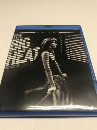 The Big Heat (blu - Ray,  Like,  Oop,  Limited Edition Of 3000,  Rare)