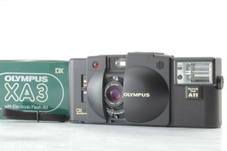 [rare Top In Box] Olympus Xa3 35mm Point & Shoot Film Camera W/ A11 Japan