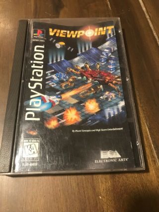 Viewpoint (sony Playstation 1,  1995) Ps1,  Us Version,  Complete 