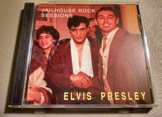 Rare 1st Run Elvis Presley - Jailhouse Rock Sessions Europe Cd