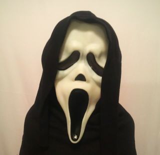 Vtg Gen 1 Fantastic Faces,  Ghost - Face Scream Mask/ Fun World - Rare