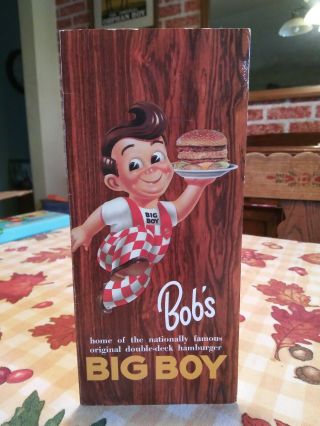 Vintage 1960$ Bobs Big Boy Menu Great Hard To Find Rare