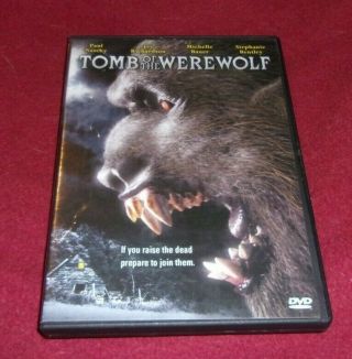 Tomb Of The Werewolf Rare Oop Dvd Fred Olen Ray,  Paul Naschy,  Michelle Bauer