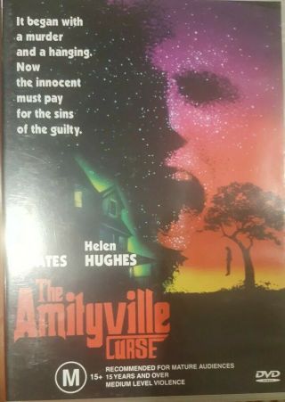 The Amityville Curse Rare Deleted Dvd Horror Movie Kim Coates & Helen Hughes