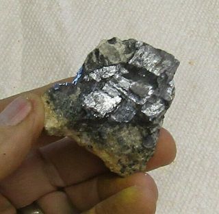 Small Mineral Specimen Of Galena From The Goodsprings District,  Nevada